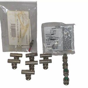 Misc. Lot Of Connectors - MXT - RF - 3 PC CRIMP - ST Compatible Multi-Mode